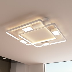 [LED/120W]</BR>라미 정사각 거실 6등