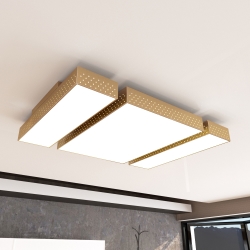 [LED/150W]</BR>골드 플레이트 거실 5등