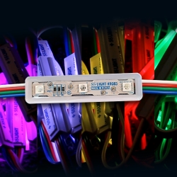 [LED/0.72W]</br>RGB 3구 모듈[50개 단위]